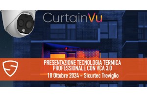 HIKVISION: Presentazione Tecnologica Termica professionale con VCA 3.0 presso filiale di Treviglio